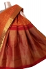 Pure Handloom Jungle Zari Wedding Kanjeevaram Silk Saree